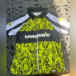 ASOS women’s unisex jersey size medium green for rave going out neon like new